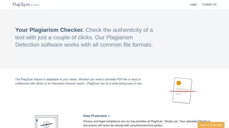 PlagScan screenshot