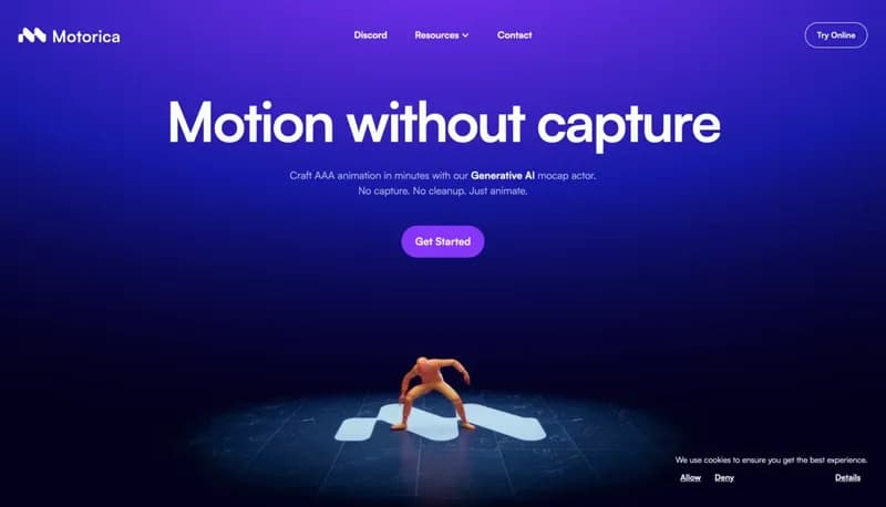 Motorica screenshot