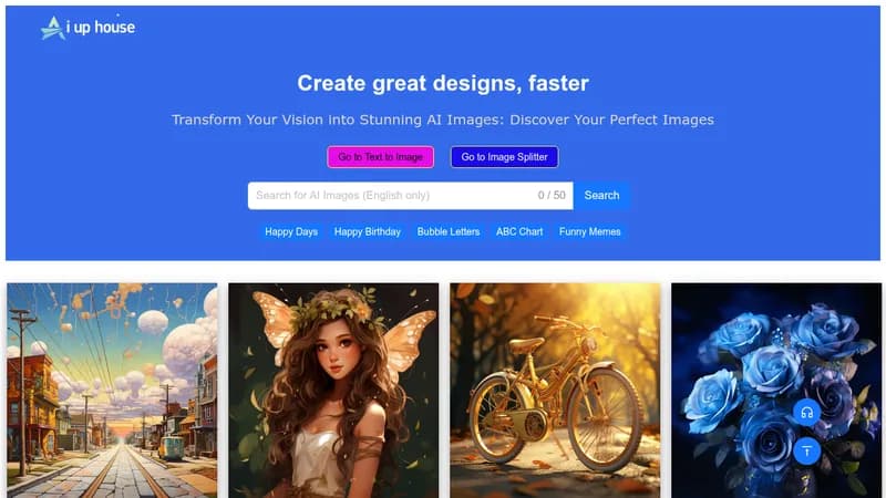 ai up house website