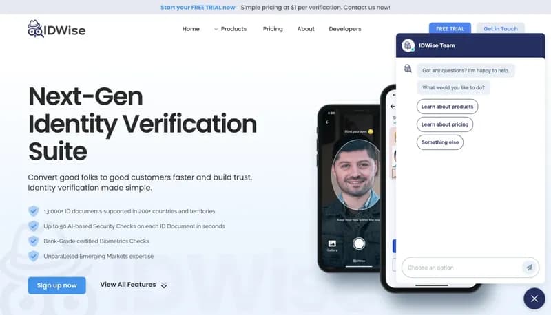IDWise screenshot