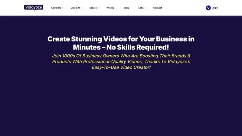 Viddyoze screenshot