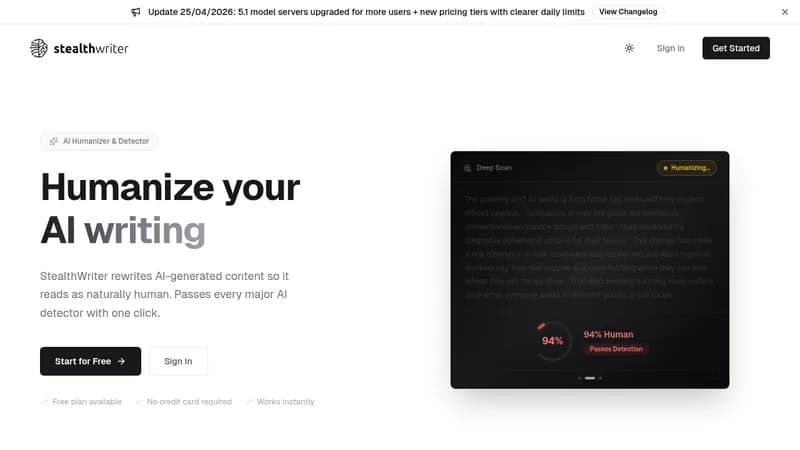 stealthwriter website