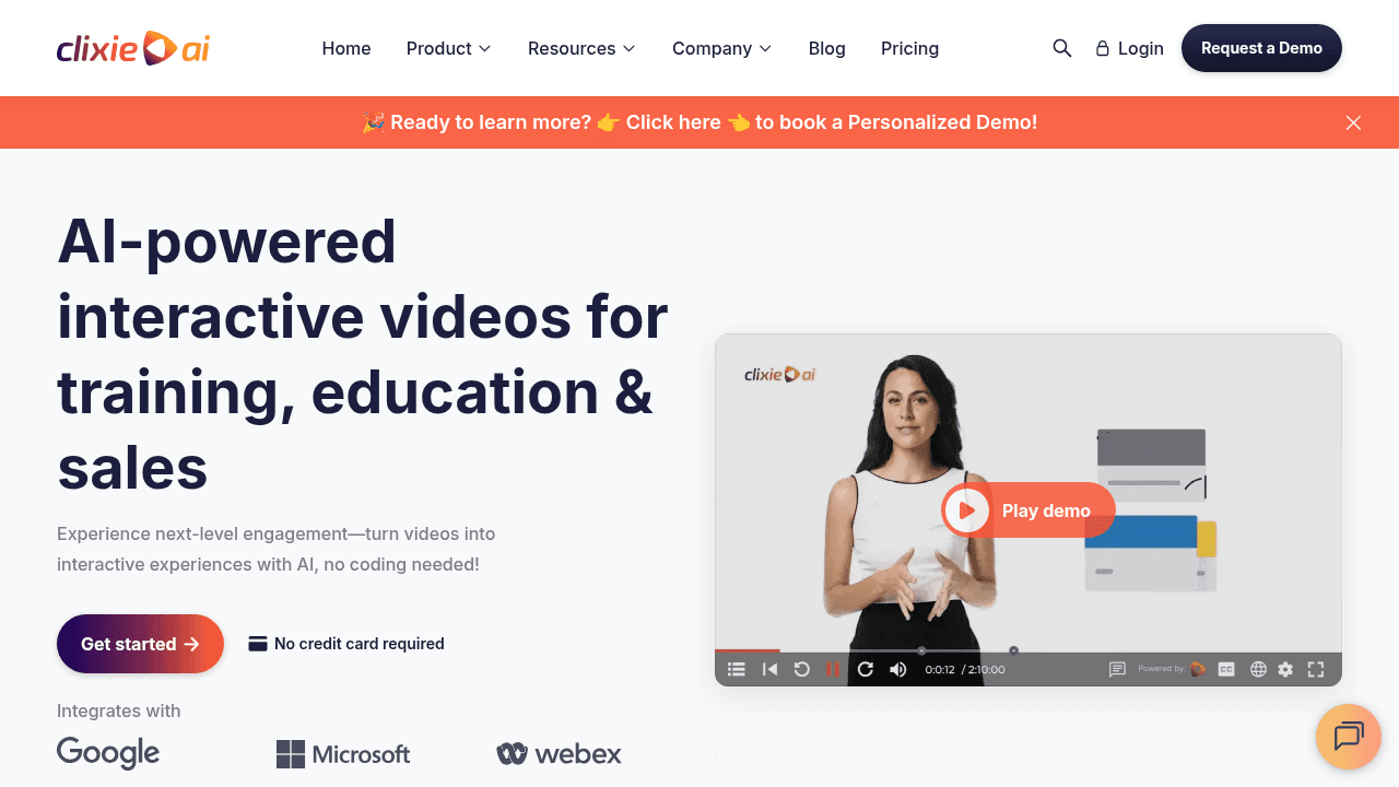 clixie ai website