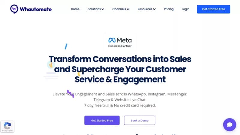 Whautomate screenshot