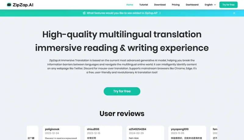 ZipZap.AI screenshot