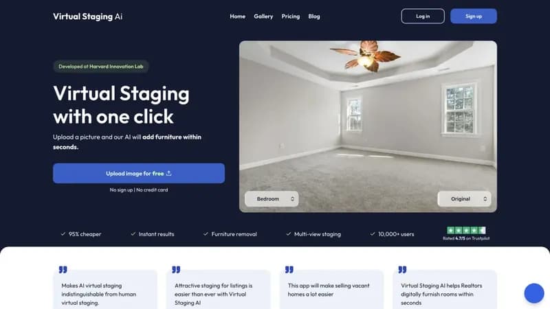 Virtual Staging AI screenshot