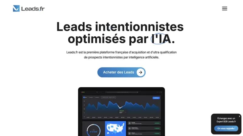 Leads.fr screenshot