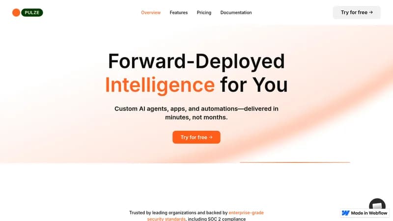 pulze website