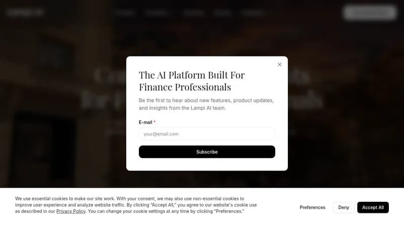 lampi ai website