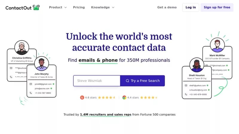 ContactOut screenshot