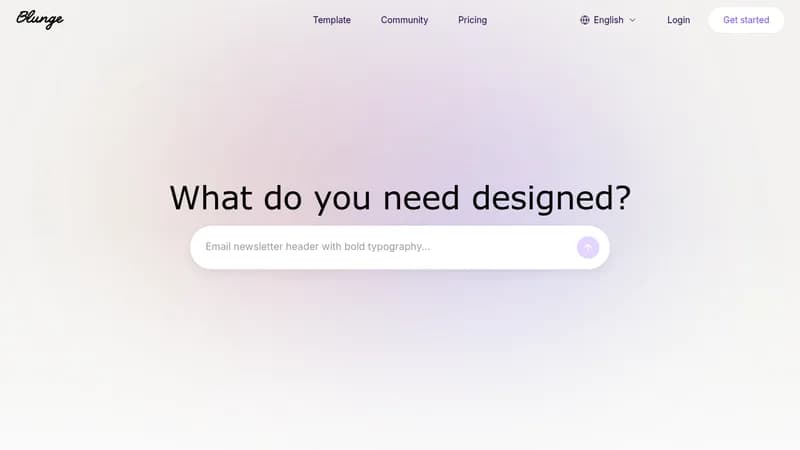 blunge website