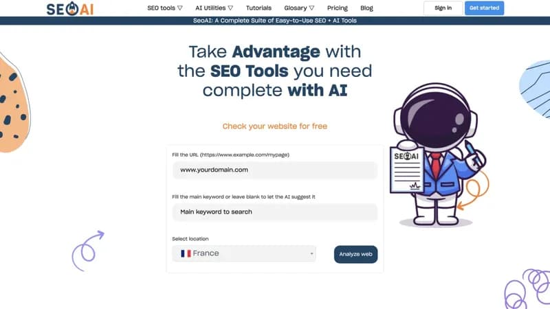 SEOai screenshot