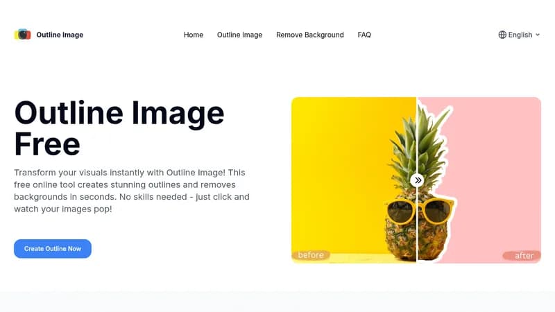 outline image website