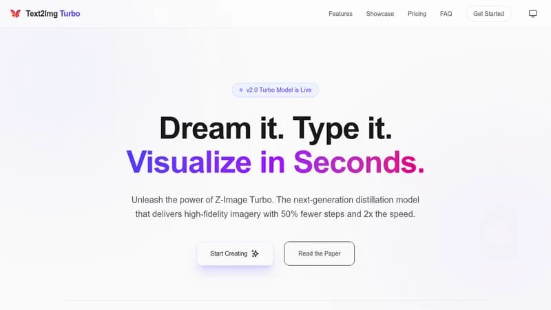 text2img turbo website