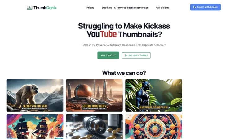 ThumbGenix screenshot
