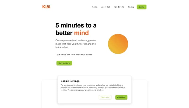 Klai screenshot