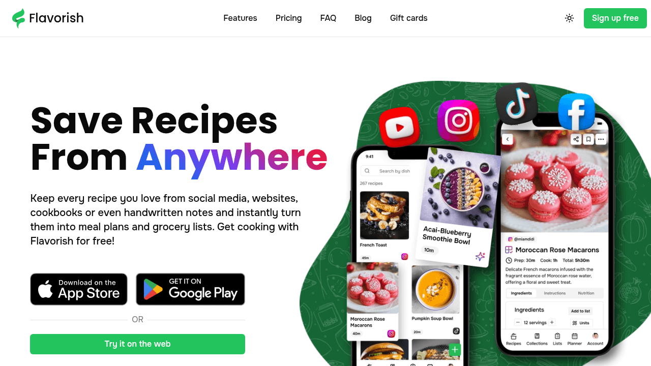 flavorish website
