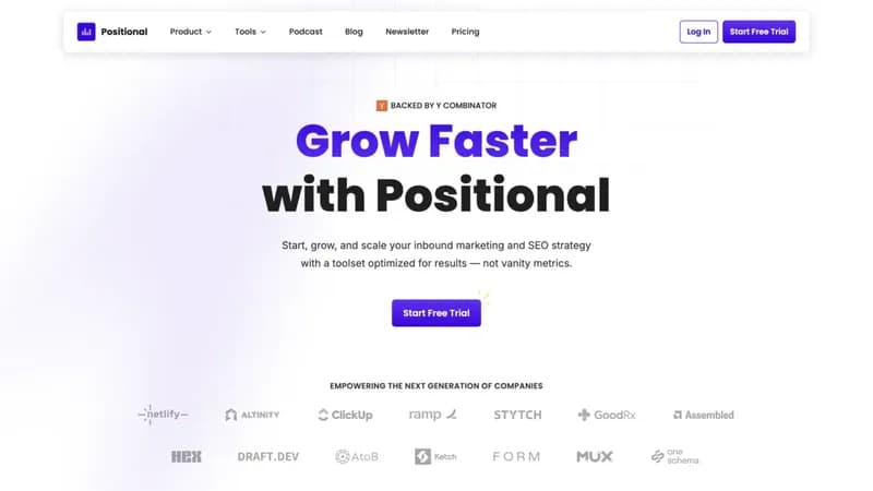 Positional screenshot
