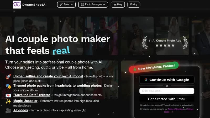 dreamshootai website