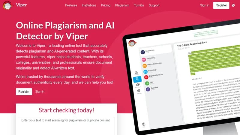 viper website