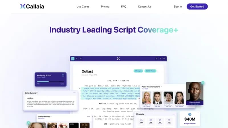 Callaia screenshot