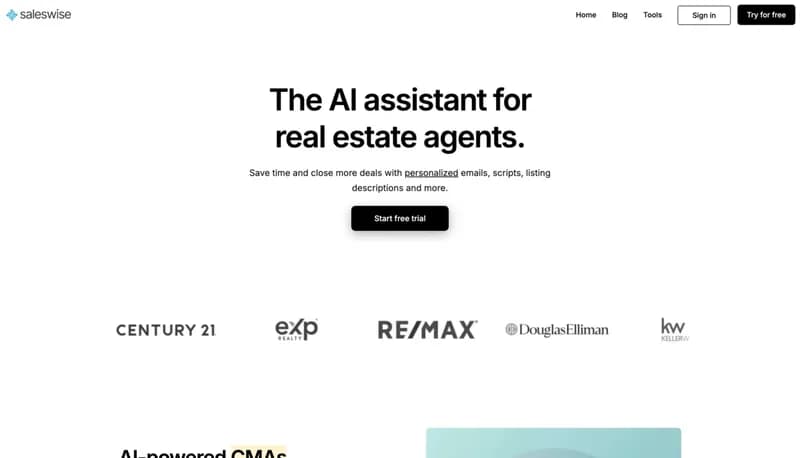Saleswise screenshot