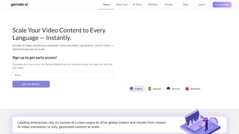 Gemelo AI screenshot