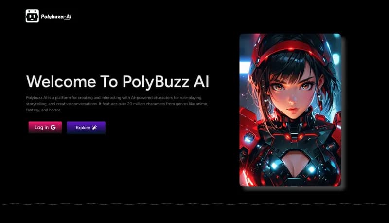 PolyBuzz AI screenshot