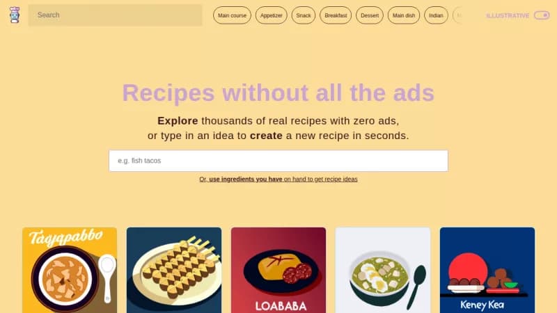 Robot Recipes screenshot