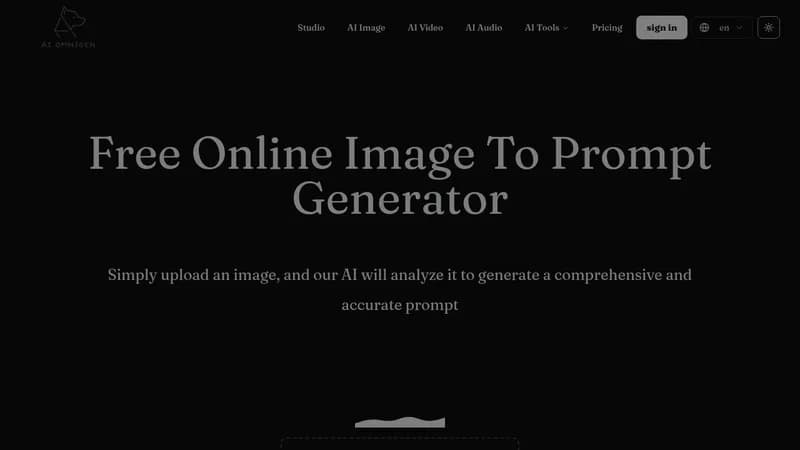 image to prompt generator website