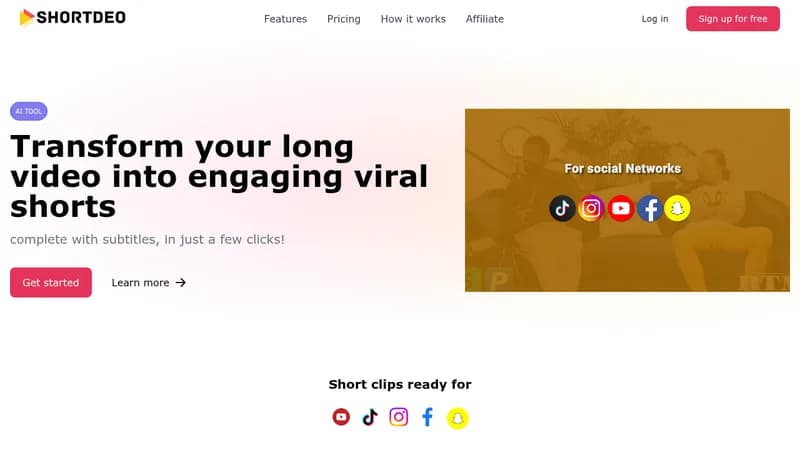 shortdeo website
