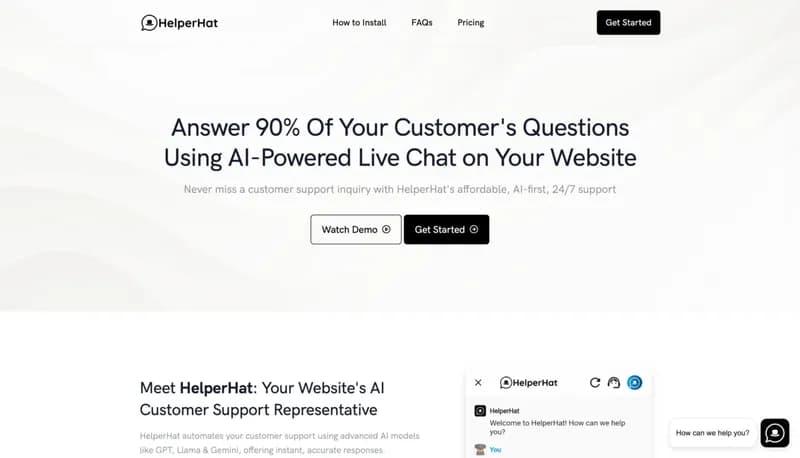 HelperHat screenshot