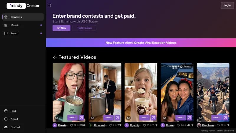 mindy website