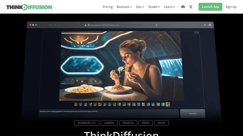 thinkdiffusion website