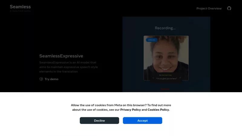 Seamless Translation screenshot