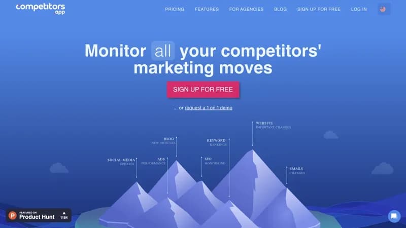 Competitors App screenshot