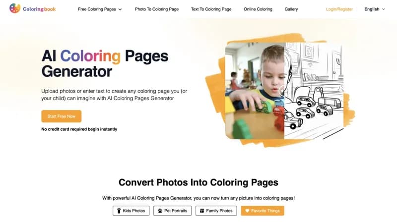 ColoringBook AI screenshot