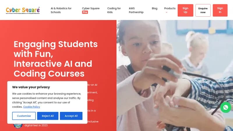 cyber square website
