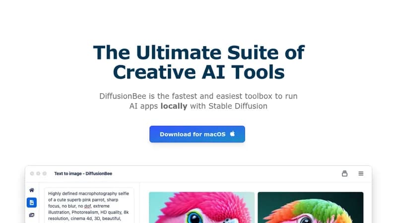 diffusionbee website