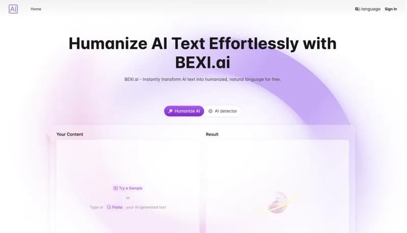 BEXI.ai screenshot