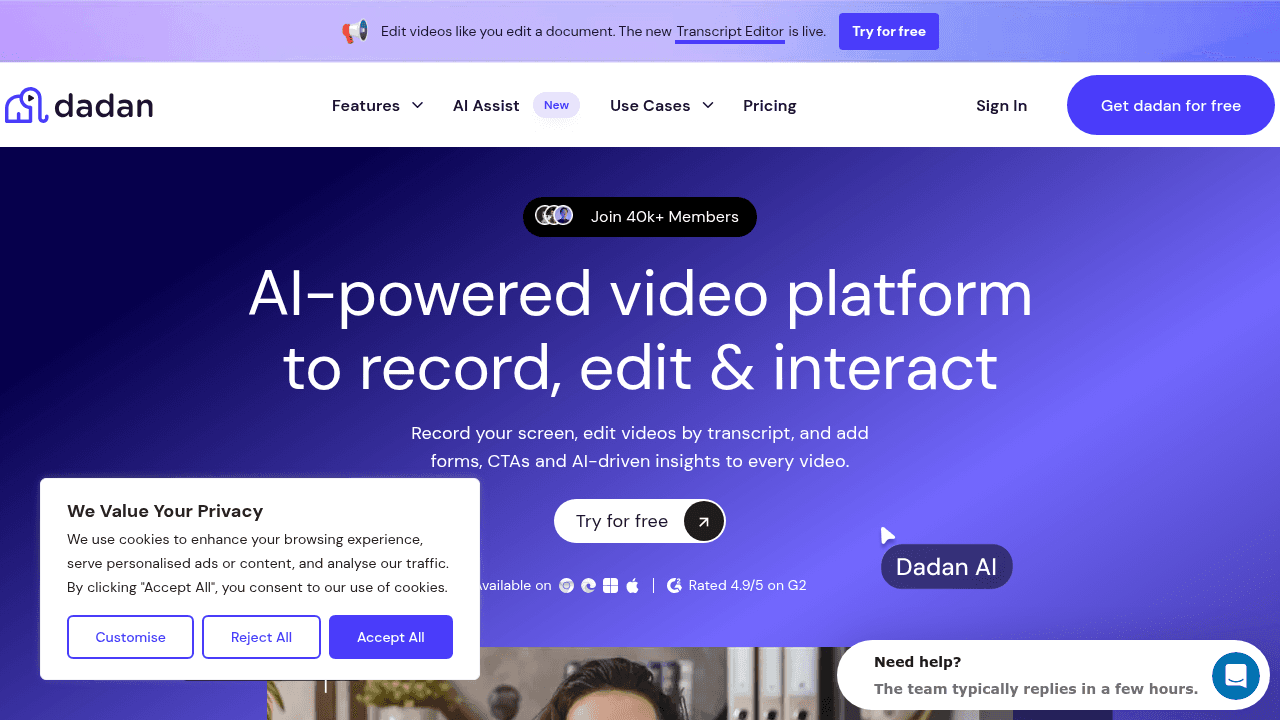 dadan website