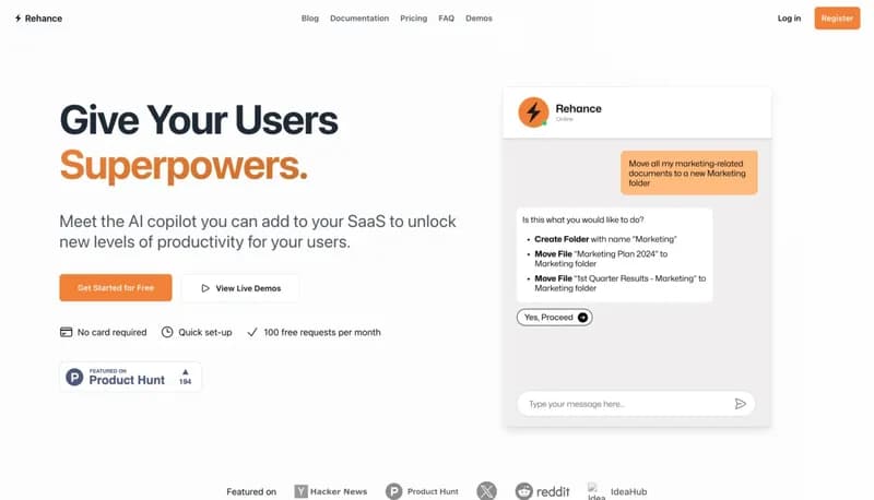 Rehance screenshot