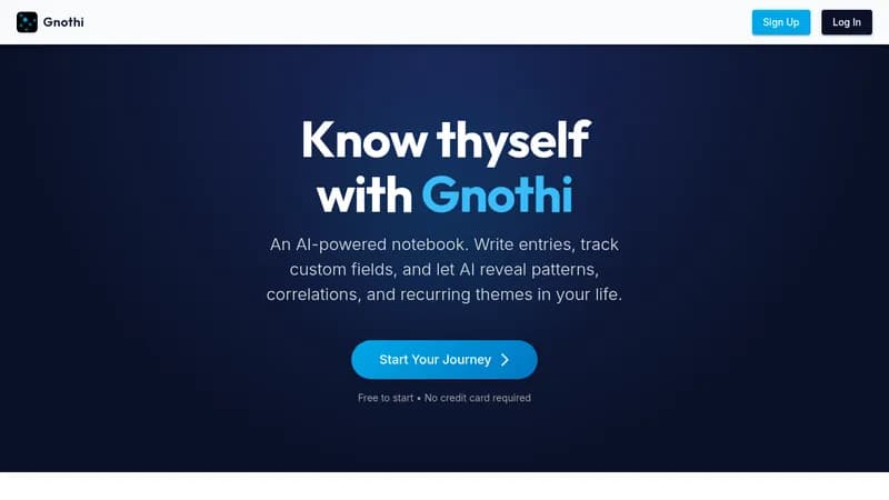 gnothi website