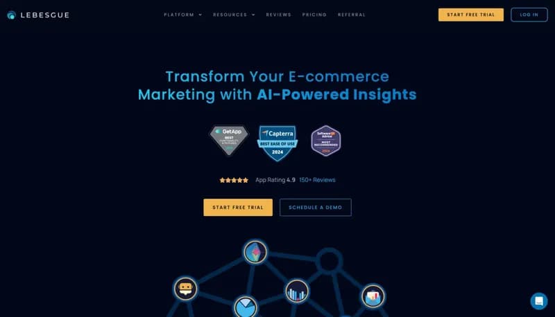 Lebesgue: AI CMO screenshot