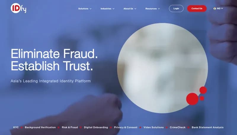 IDfy screenshot