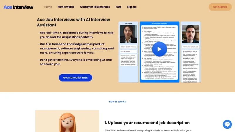 AceInterview.co screenshot