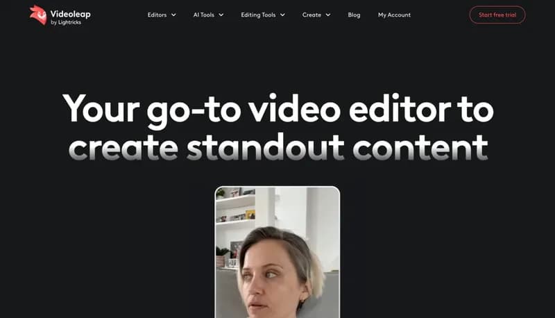 Videoleap screenshot