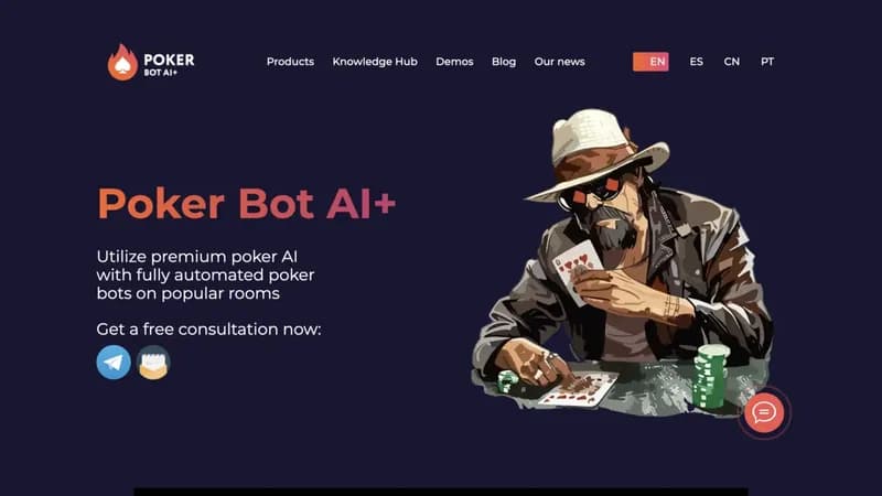 Poker Bot AI+ screenshot