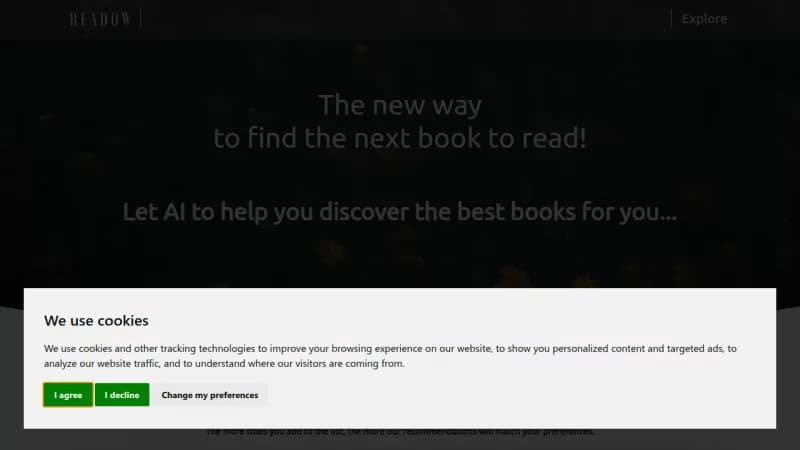 Readow screenshot