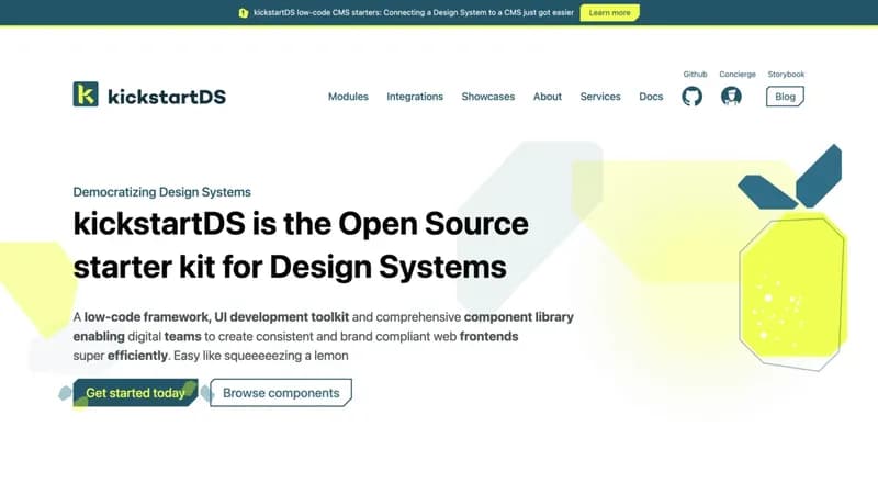 kickstartDS screenshot